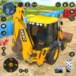 Logo of Real JCB Backhoe Loader Game android Application 